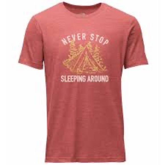 The North Face Other - The North Face Mens Campin' Tri-Blend Short Sleeve Tee T-Shirt Red Size XXL/ T
